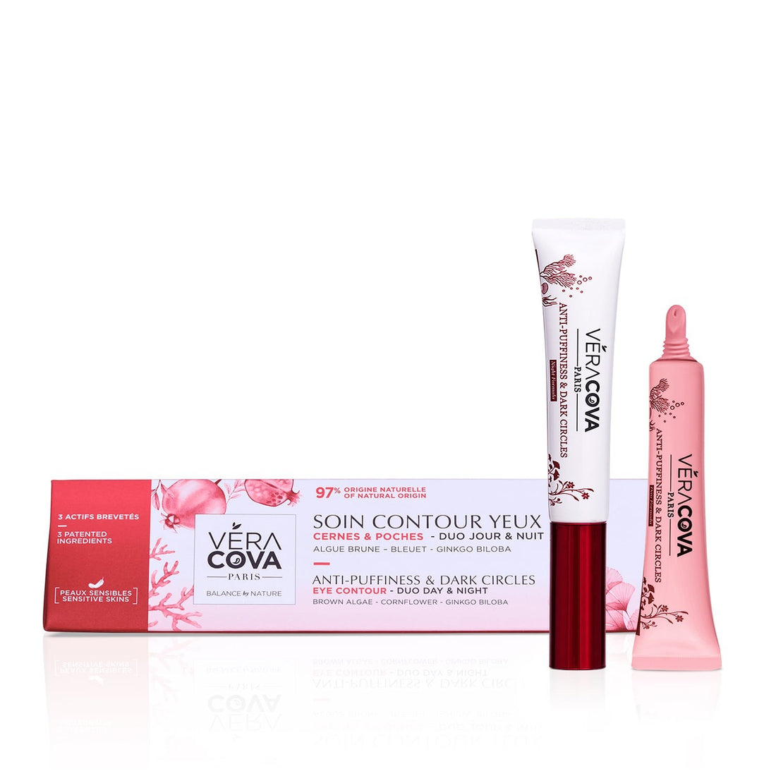 Soin Contour de l'Œil Anti-Cernes et Anti-Poches - Formules Jour & Nuit